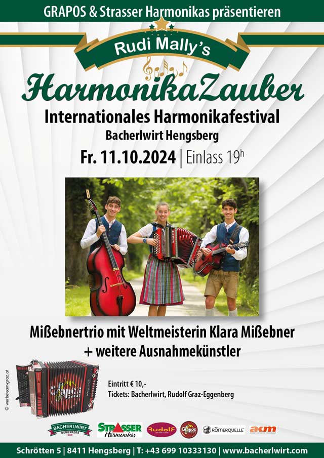 Harmonikafestival 2024 Bacherlwirt Hengsberg