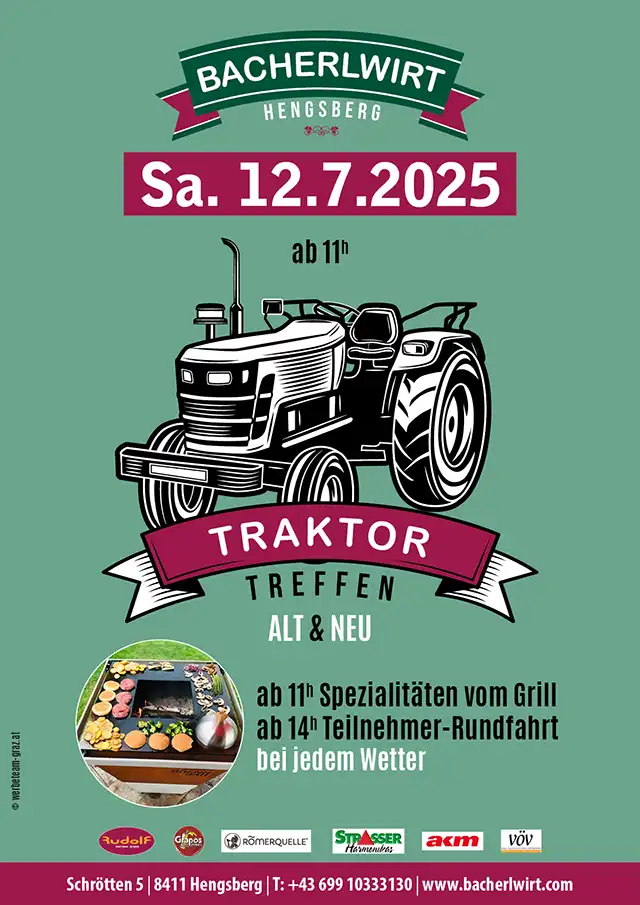 Bacherlwirt Traktor-Treffen 2025
