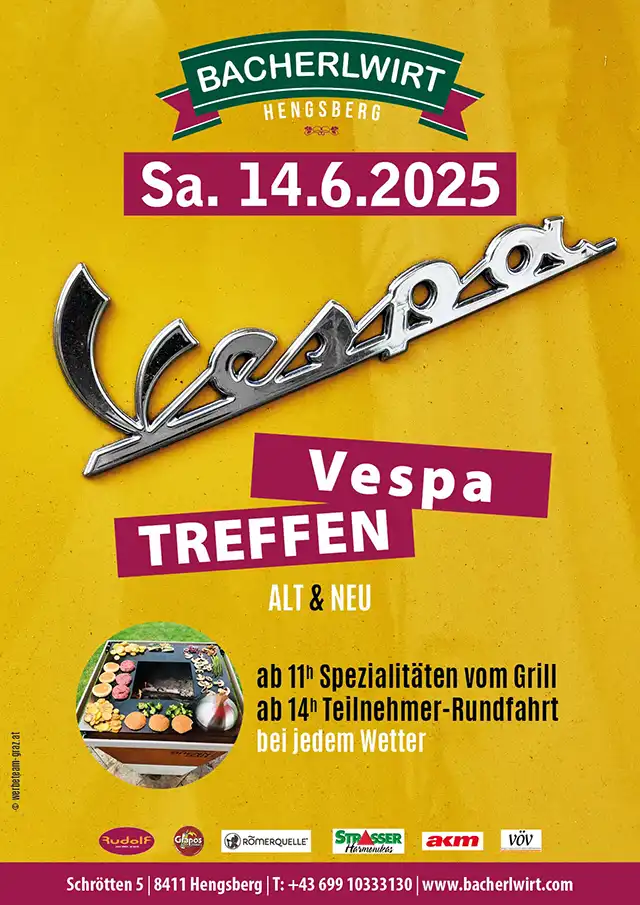 Vespa-Treffen Bacherlwirt Hengsberg