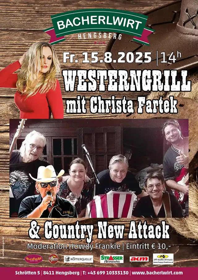 Westerngrill mit Christa Fartek Bacherlwirt 2025