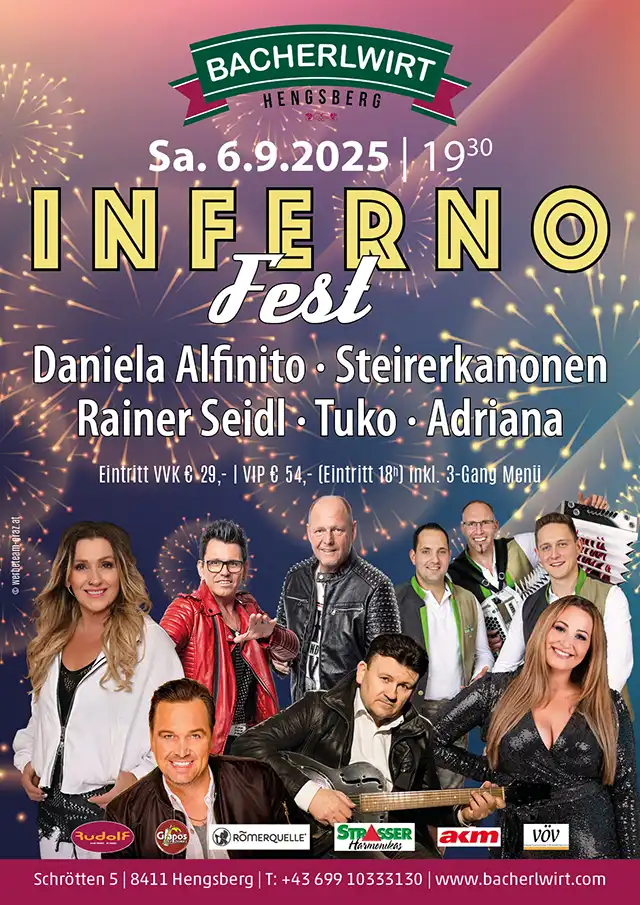 Inferno Fest im Bacherlwirt Hengsberg