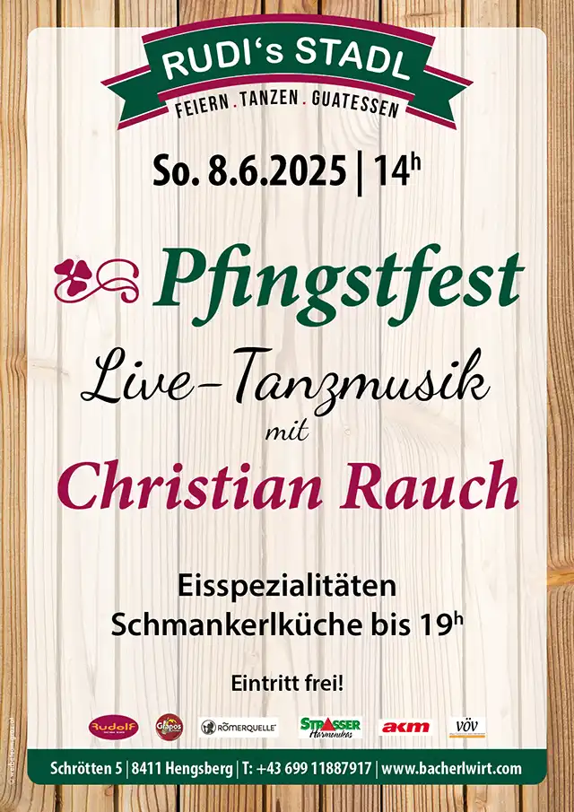 Pfingstfest im Bacherlwirt Hengsberg