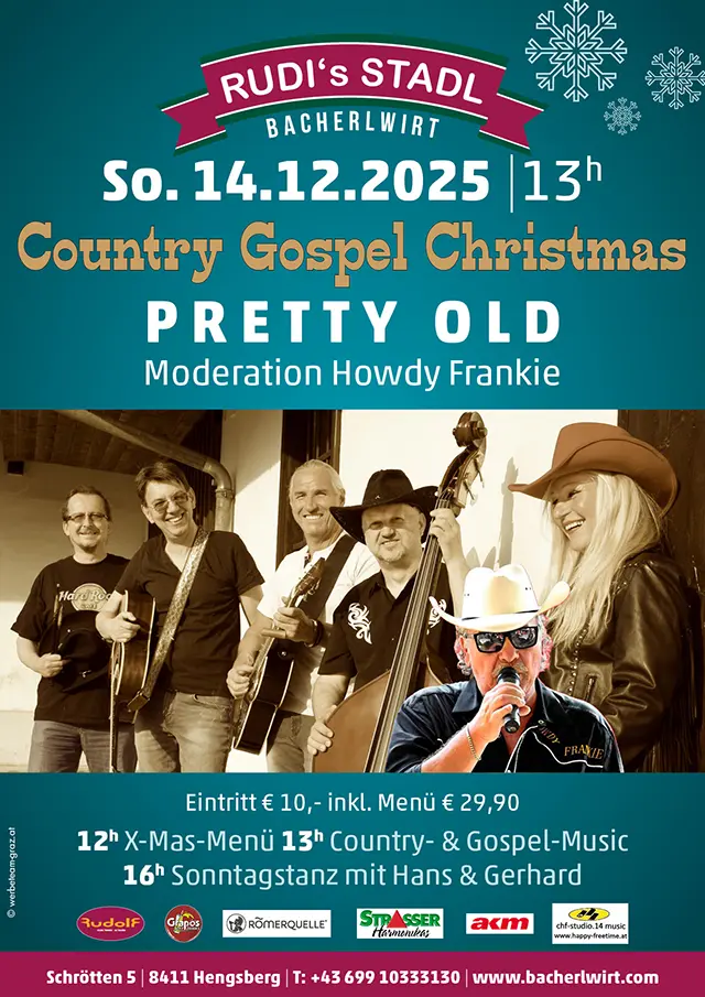 Country Gospel Christmas Bacherlwirt Hengsberg