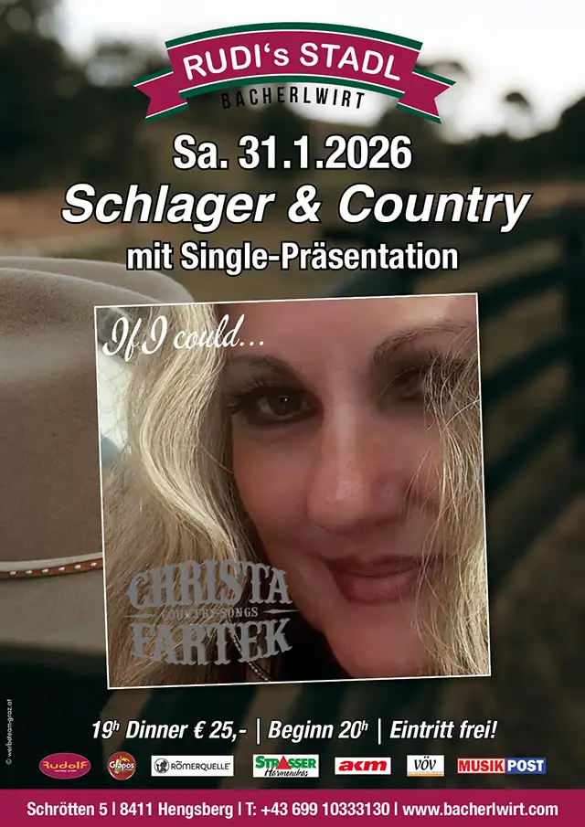 Schlager und Country mit Christa Fartek