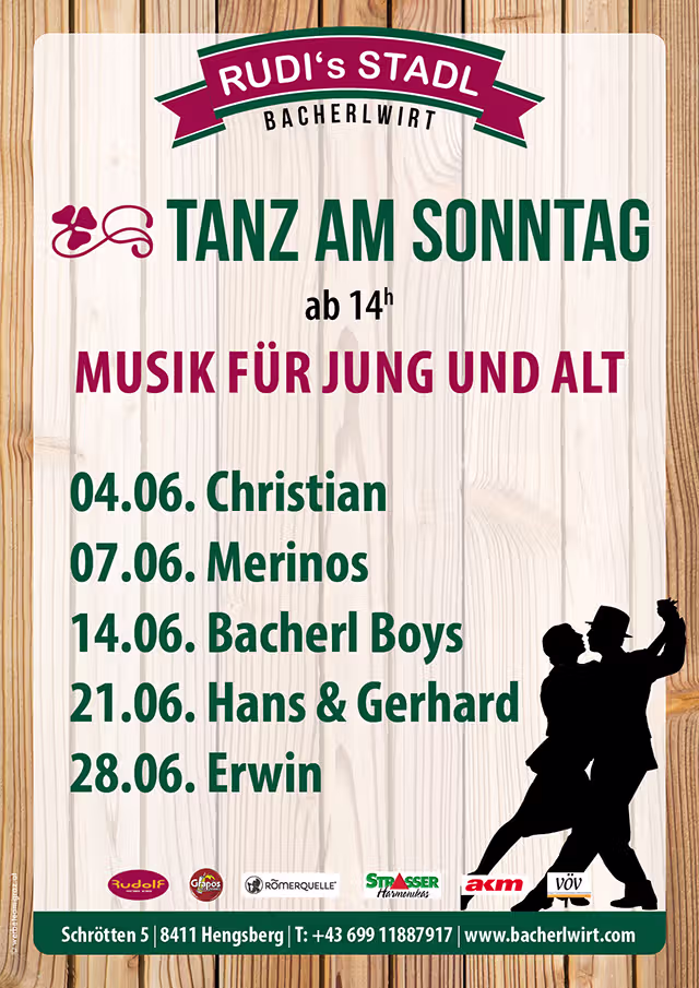 Tanz am Sonntag für Jung und Alt im Juni